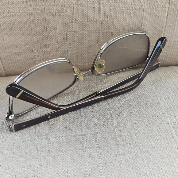 Bobbi Brown Women Eyeglasses Brown Metal Frame THE MALLORY Glasses 52[]16 135 - Picture 6 of 12